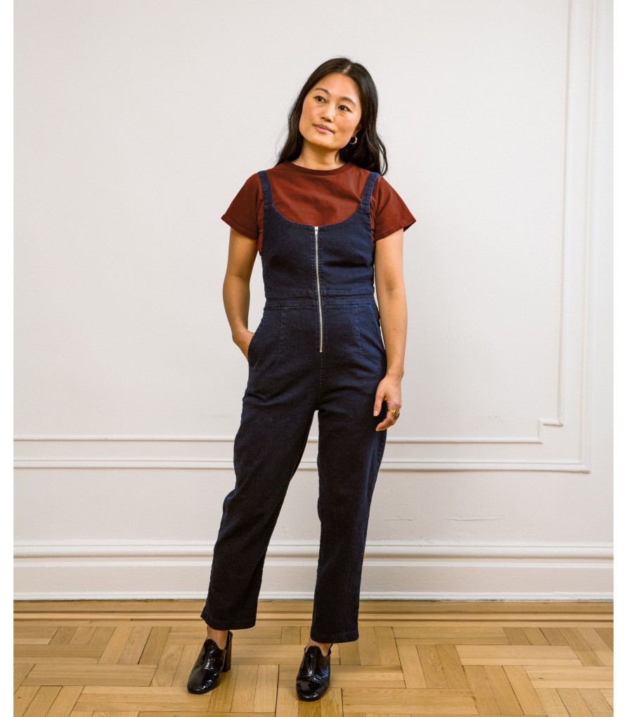 Clothing Loup | Dark Indigo Claudia Jumpsuit