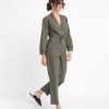 Clothing Loup | Green Mona Jumpsuit