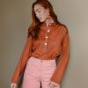 Clothing Loup | Copper Rosie Top