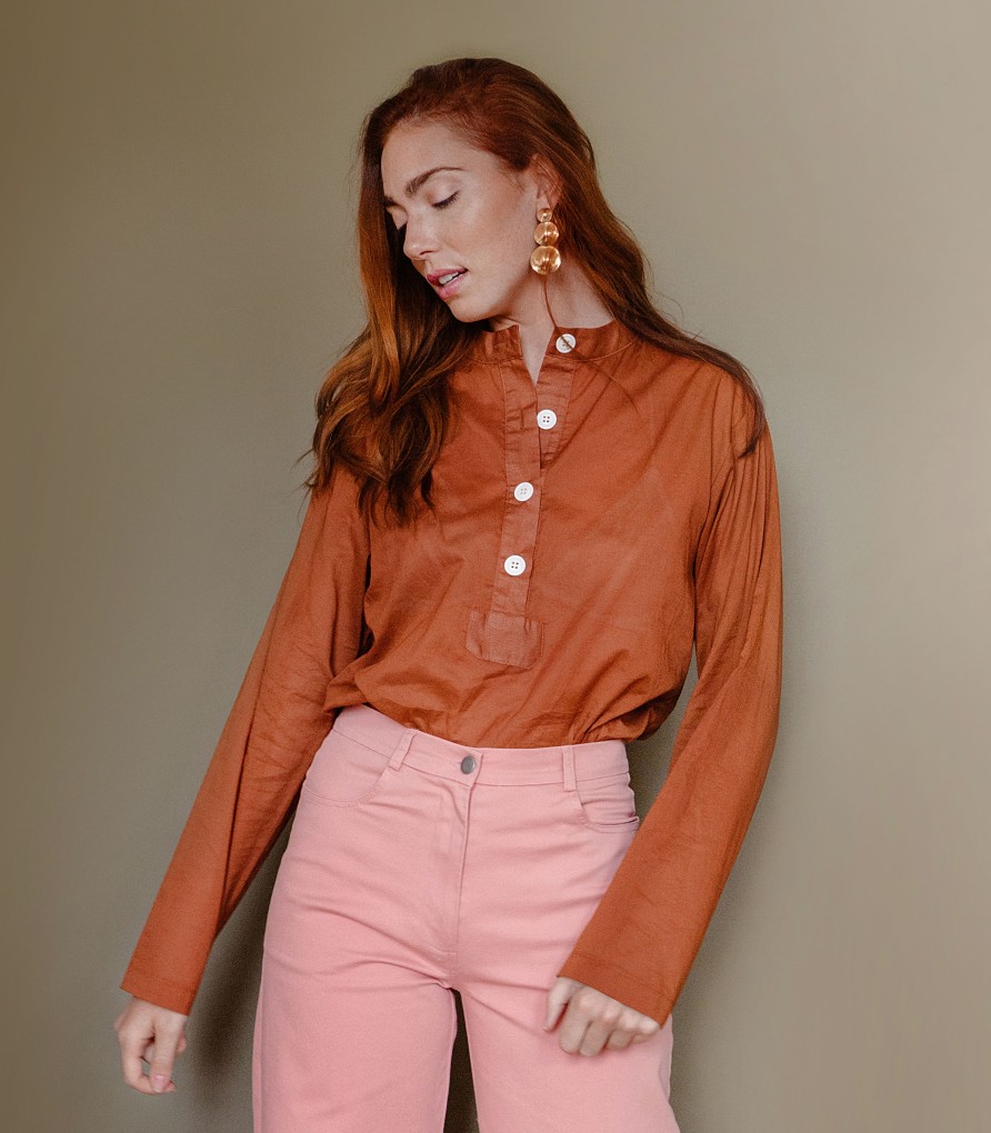 Clothing Loup | Copper Rosie Top