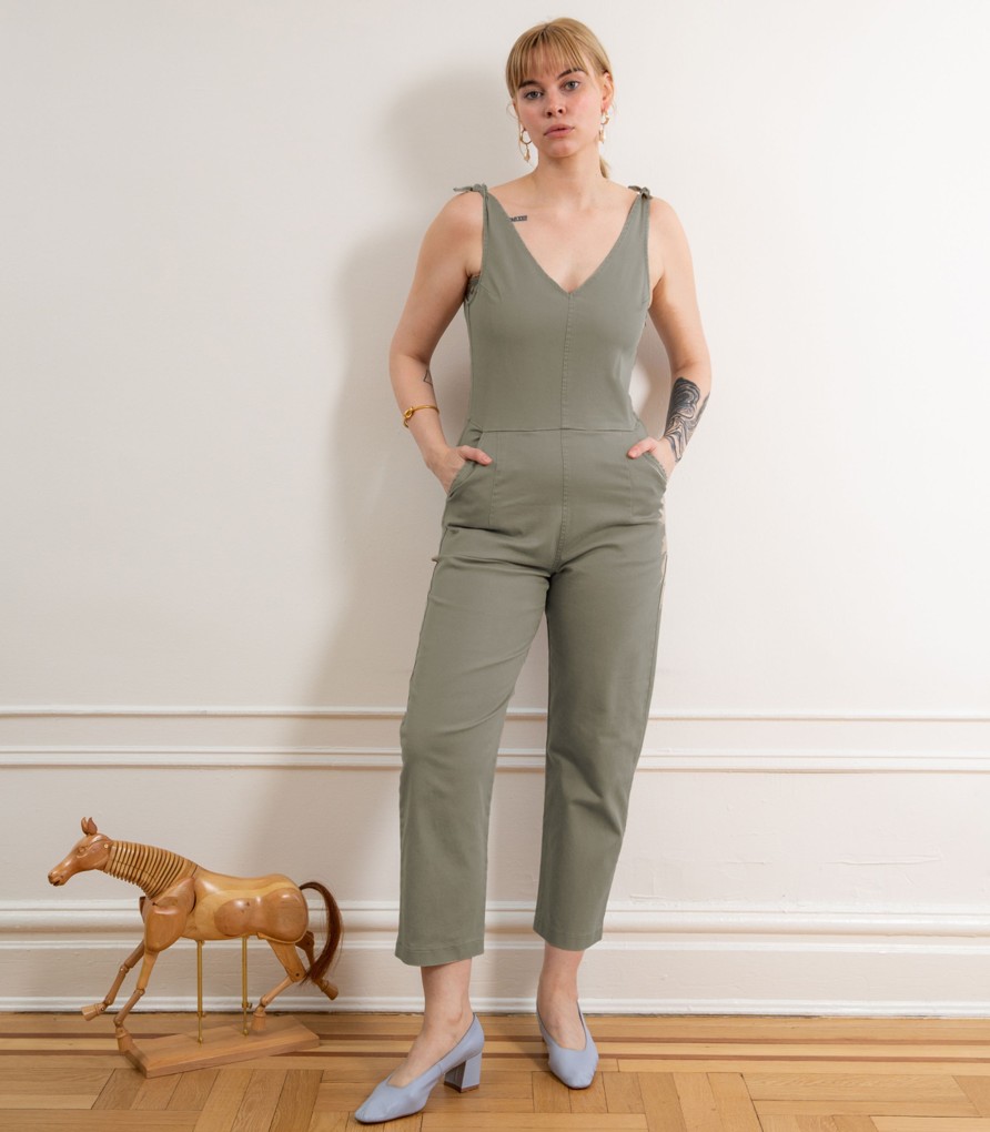 Clothing Loup | Sage Slate Coveralls