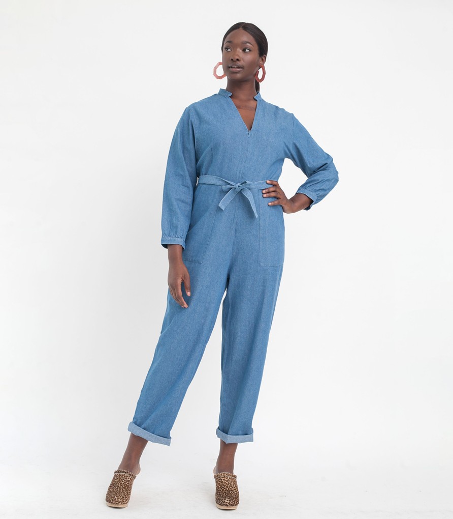 Clothing Loup | Indigo Mona Jumpsuit