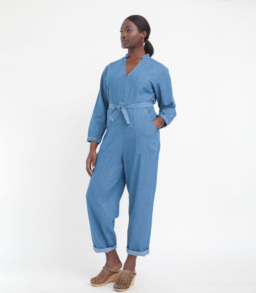 Clothing Loup | Indigo Mona Jumpsuit