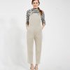 Clothing Loup | Ivory Knot Overalls