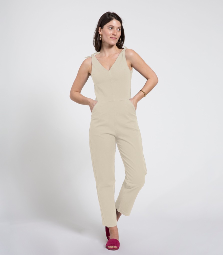 Clothing Loup | Ivory Slate Coveralls