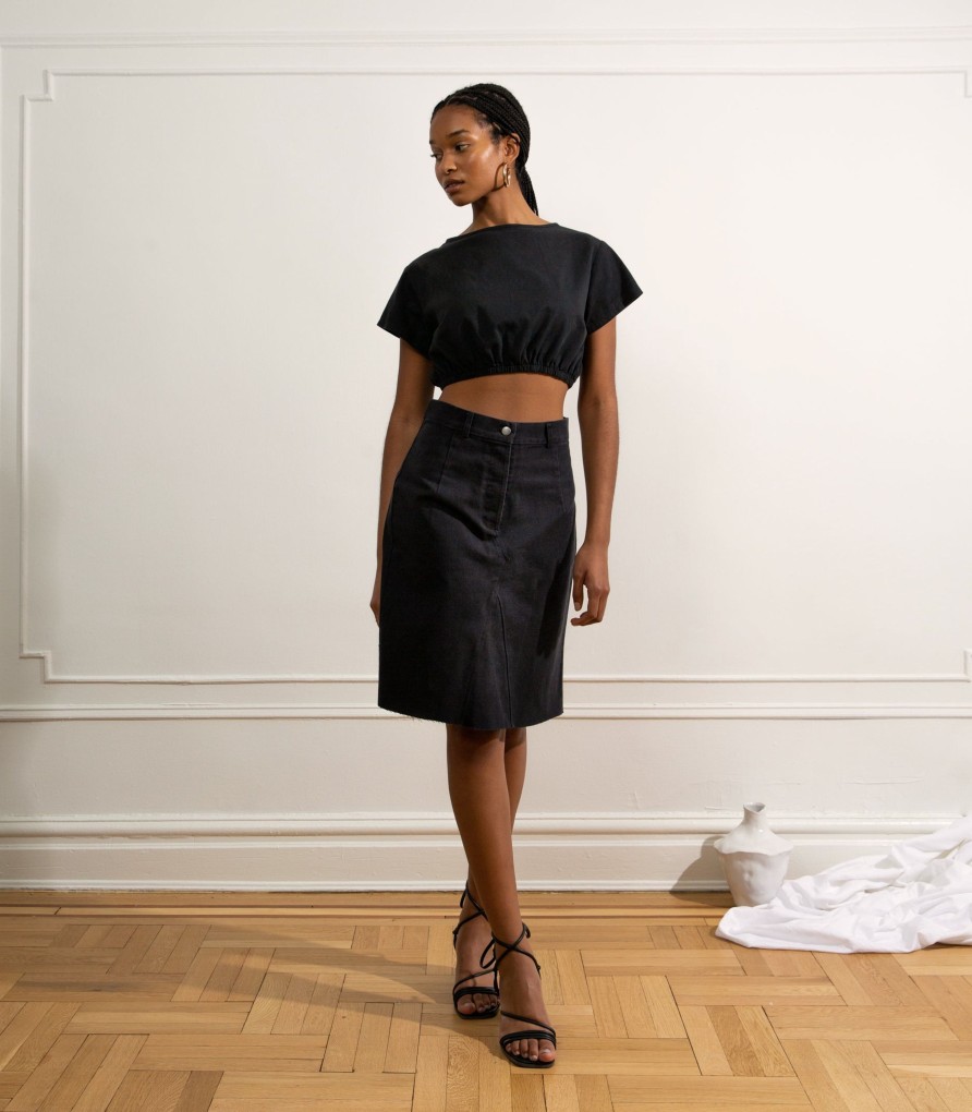 Clothing Loup | Black Daria Skirt