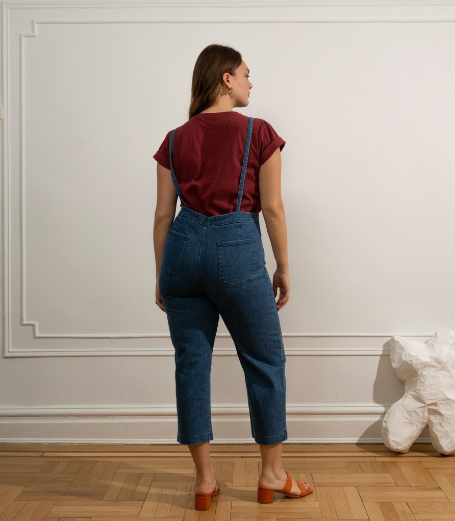 Clothing Loup | Washed Indigo Knot Overalls