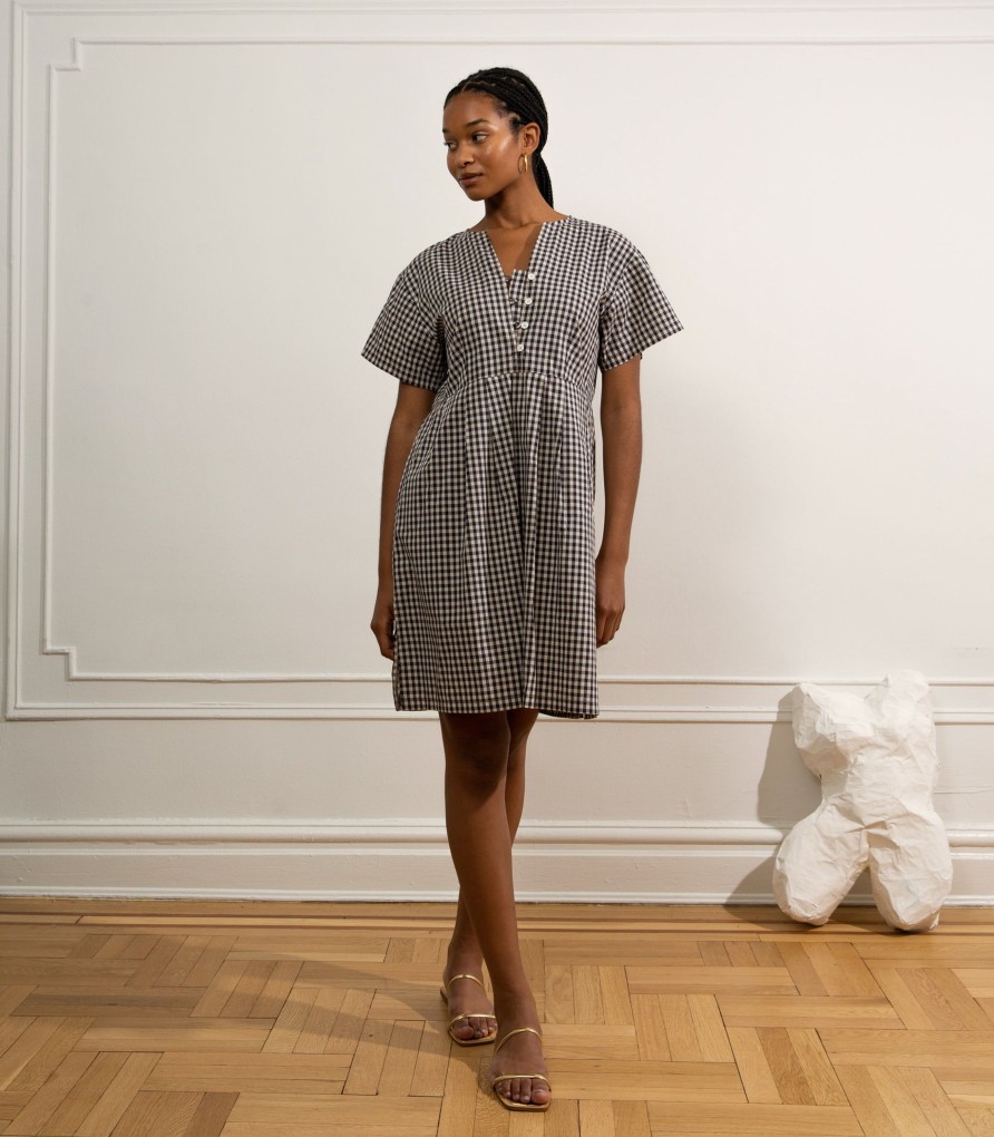 Clothing Loup | Gingham Elena Dress