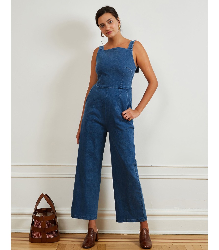 Clothing Loup | Washed Indigo Brenda Jumpsuit