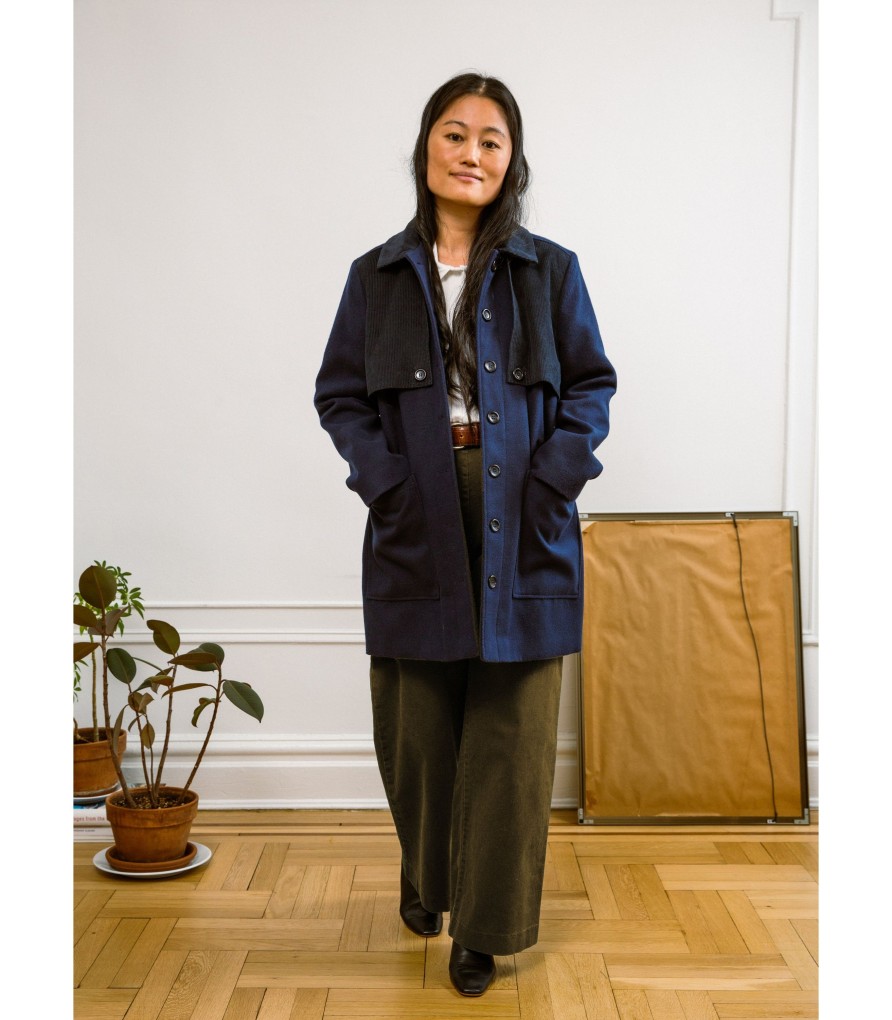 Clothing Loup | Navy Maggie Jacket