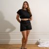 Clothing Loup | Black Simone Shorts