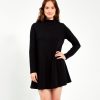 Clothing Loup | Black Franc Dress - Available In Petites!