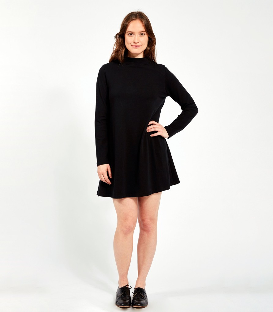 Clothing Loup | Black Franc Dress - Available In Petites!