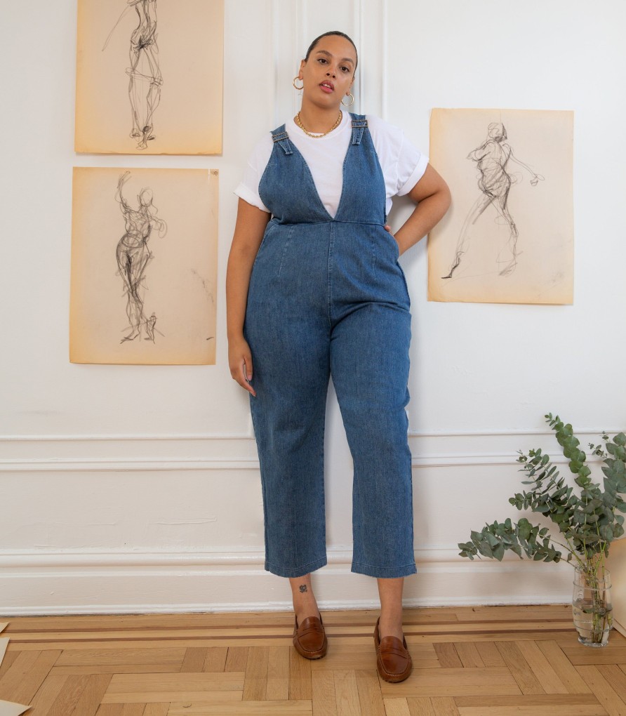 Clothing Loup | Washed Indigo Rhoda Coveralls