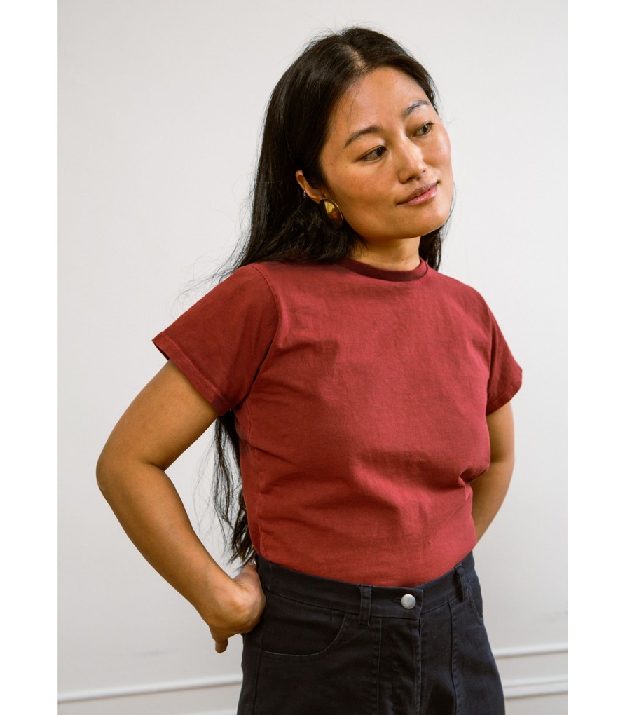 Clothing Loup | Terracotta Hutton Tee