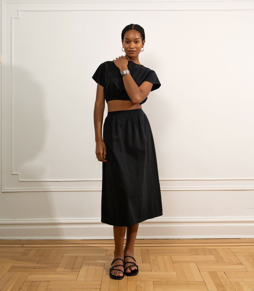 Clothing Loup | Black Cornielia Skirt