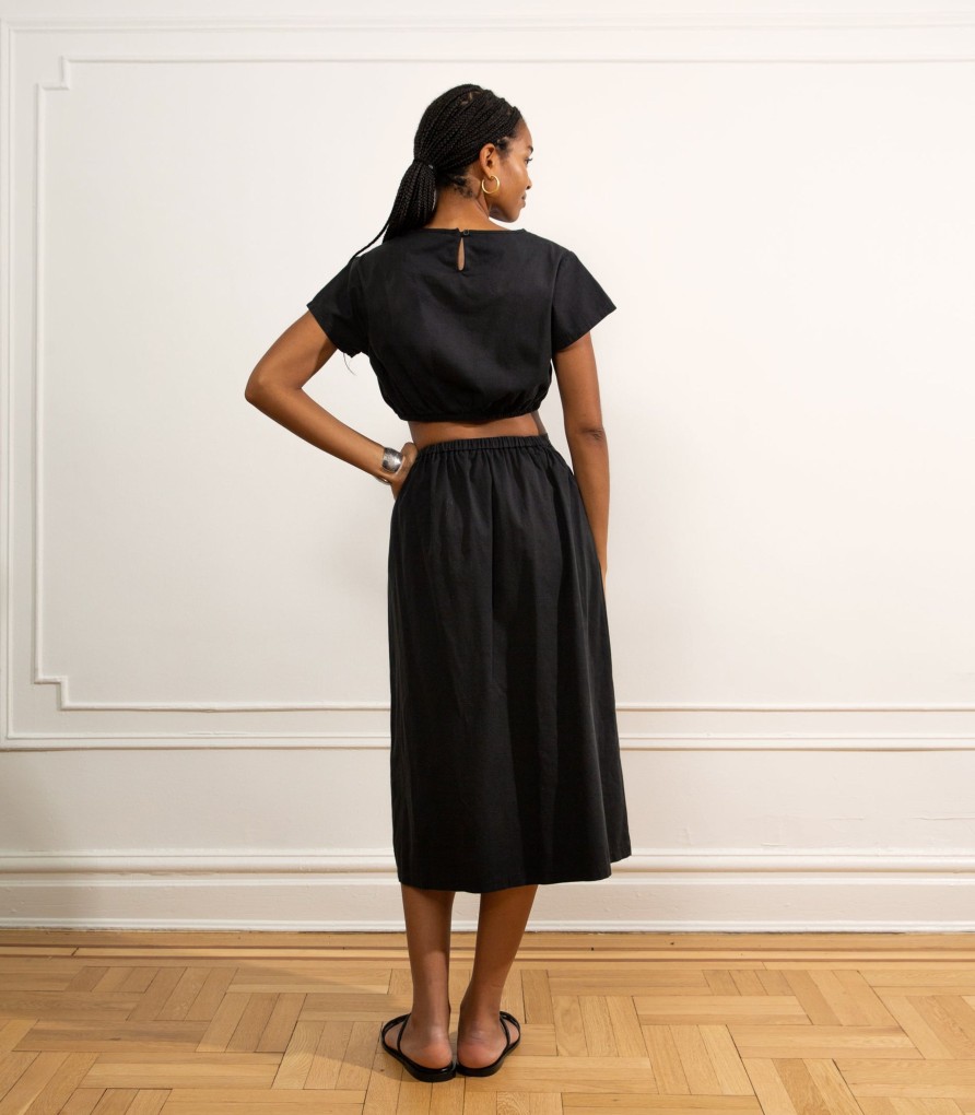 Clothing Loup | Black Cornielia Skirt