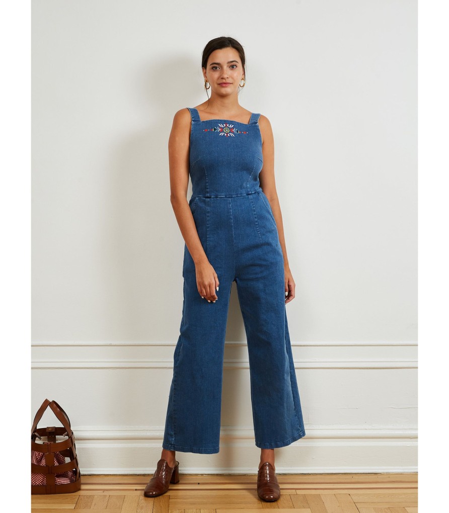 Clothing Loup | Embroidered Brenda Jumpsuit