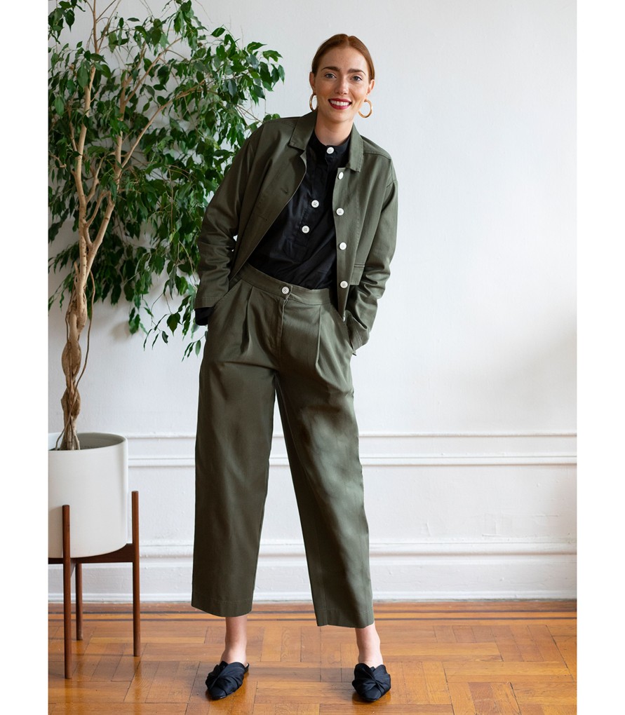 Clothing Loup | Green Margo Pants