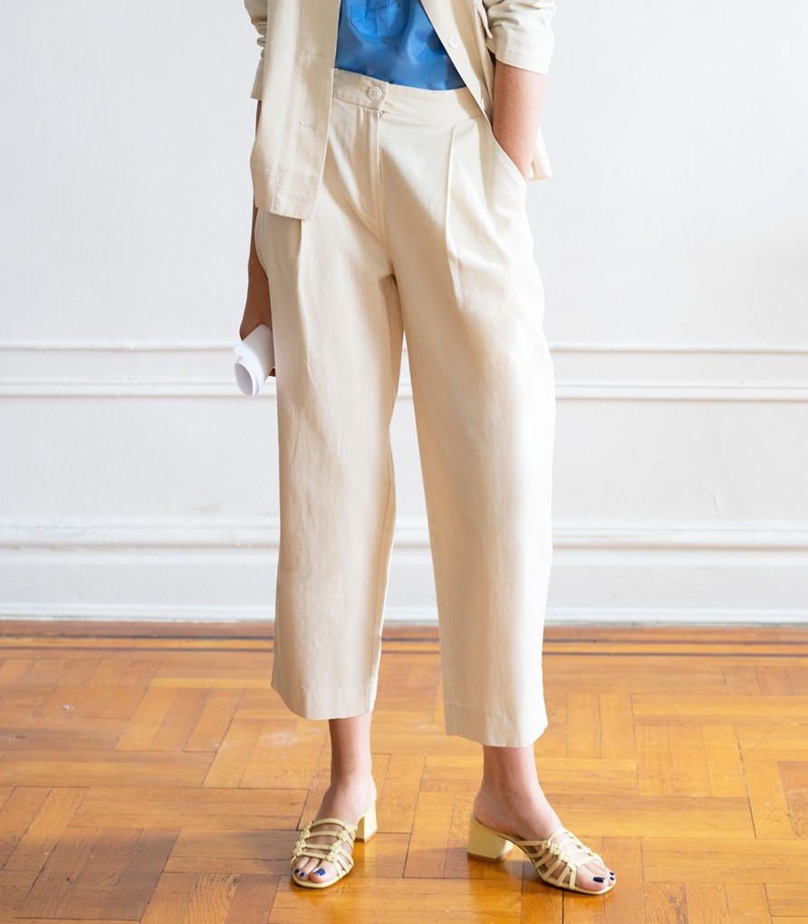 Clothing Loup | Ivory Margo Pants