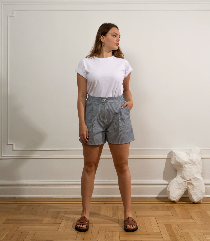 Clothing Loup | Striped Margo Shorts