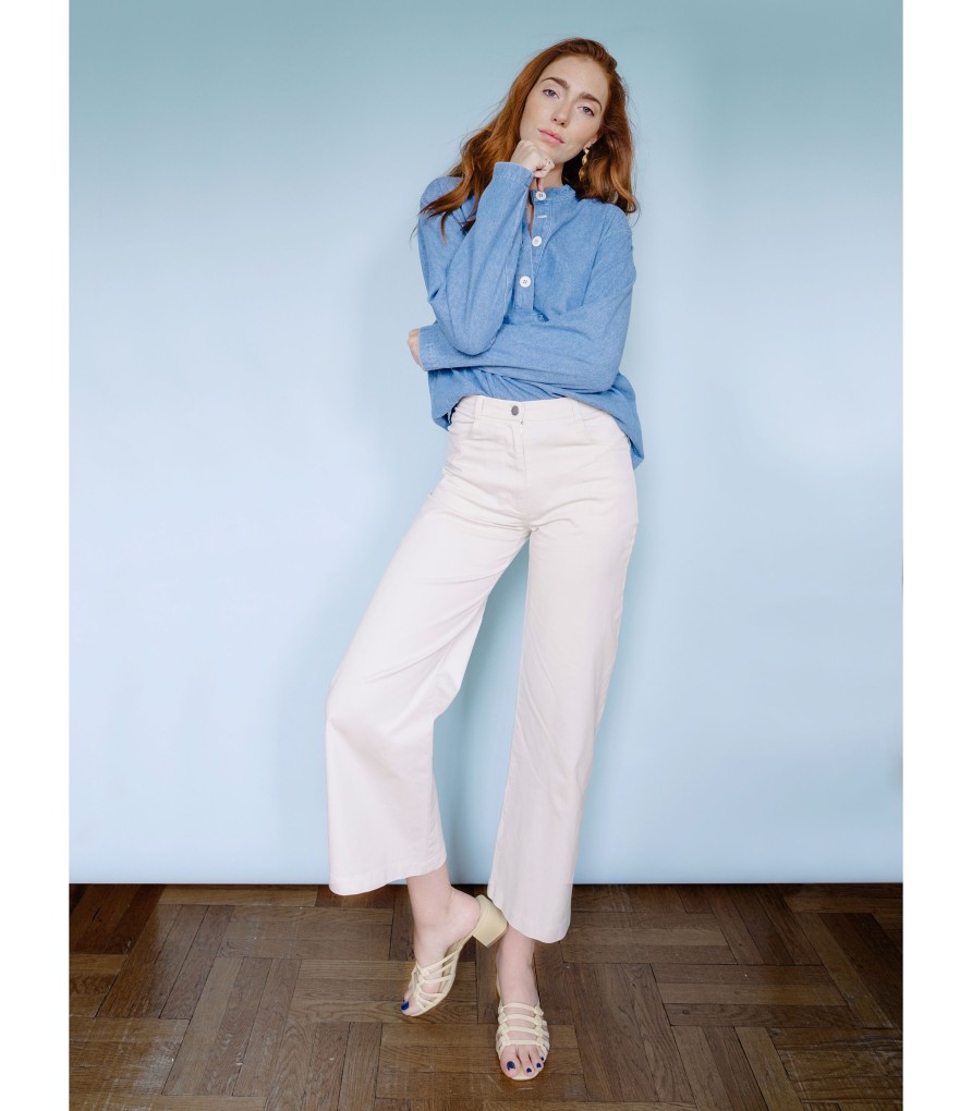 Clothing Loup | Ivory Toni Pants