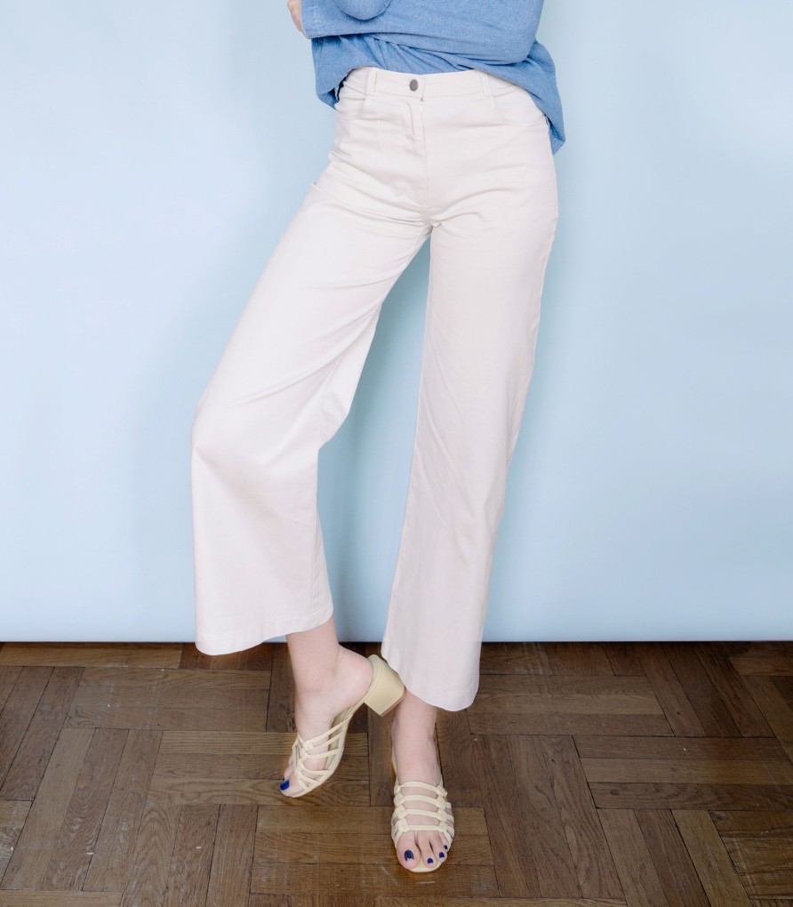 Clothing Loup | Ivory Toni Pants