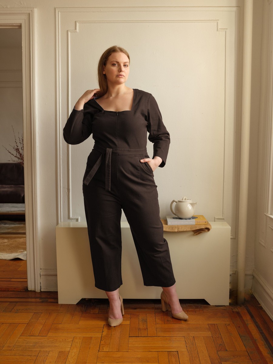 Clothing Loup | Brown Nia Jumpsuit