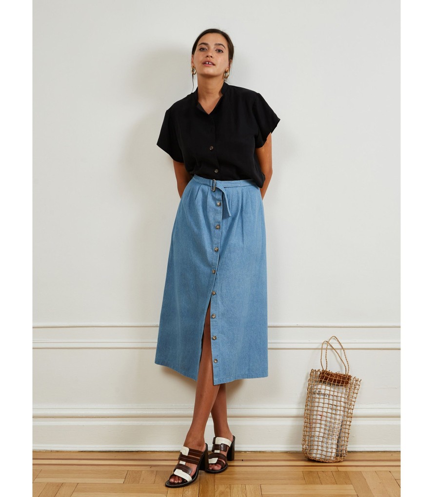 Clothing Loup | Indigo Holly Skirt