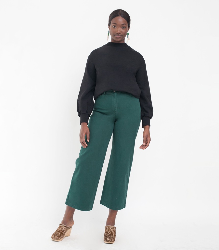 Clothing Loup | Green Toni Pants