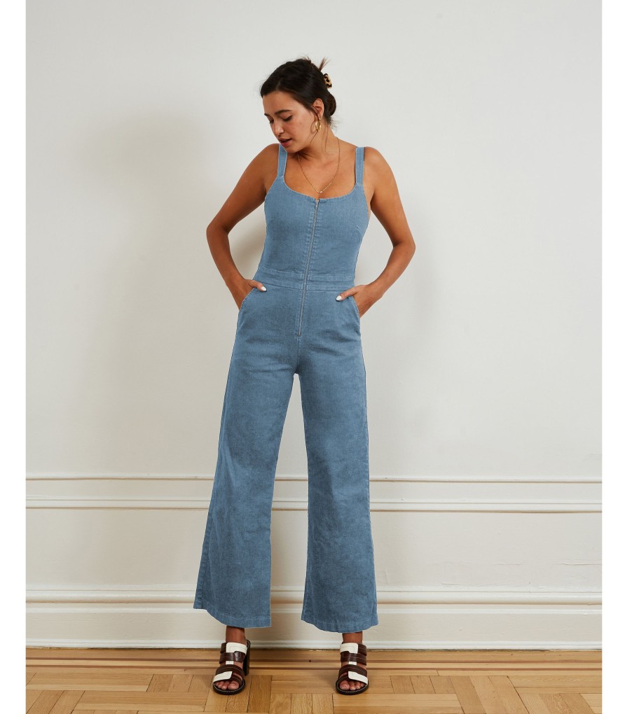 Clothing Loup | Light Indigo Billy Jumpsuit