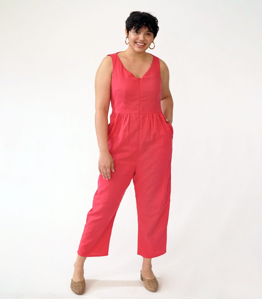 Clothing Loup | Pink Lee Jumpsuit