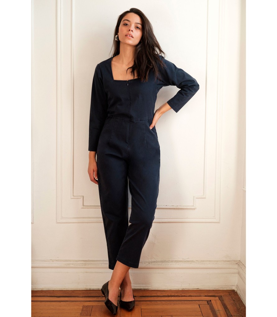 Clothing Loup | Navy Nia Jumpsuit