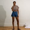 Clothing Loup | Washed Indigo Simone Shorts