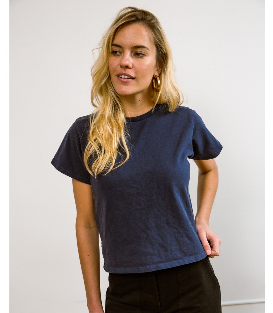 Clothing Loup | Navy Hutton Tee