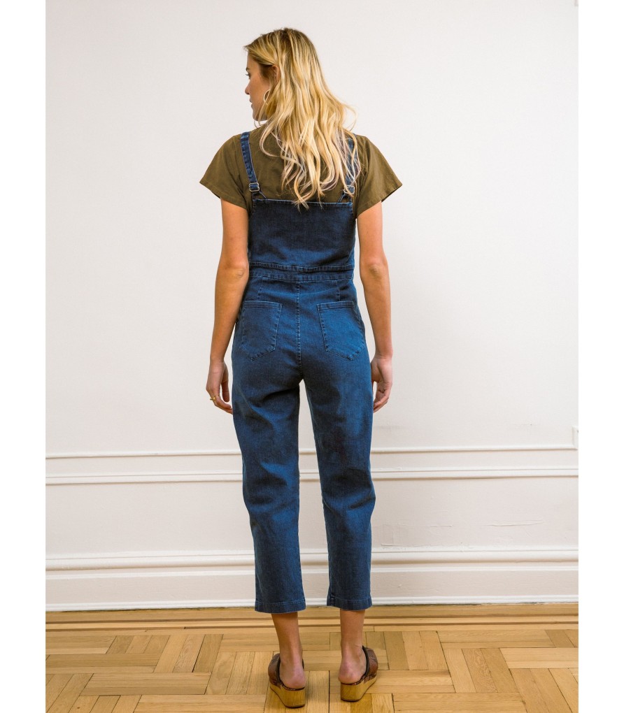 Clothing Loup | Washed Indigo Claudia Jumpsuit